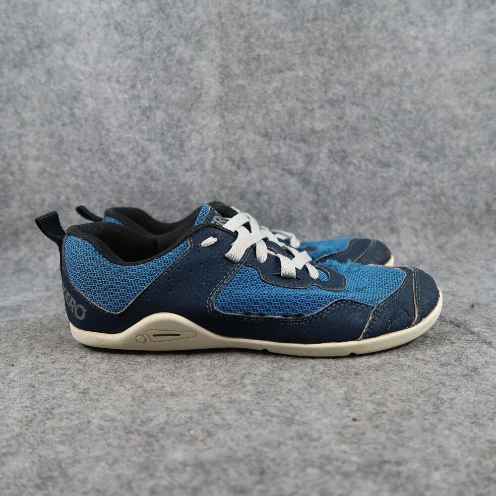 Xero Shoes Kids 4 Prio Sneakers Athletic Barefoot Lace Up Active Comfort Blue